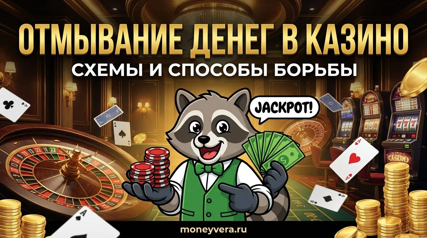Отмывание денег в казино: схемы и способы борьбы